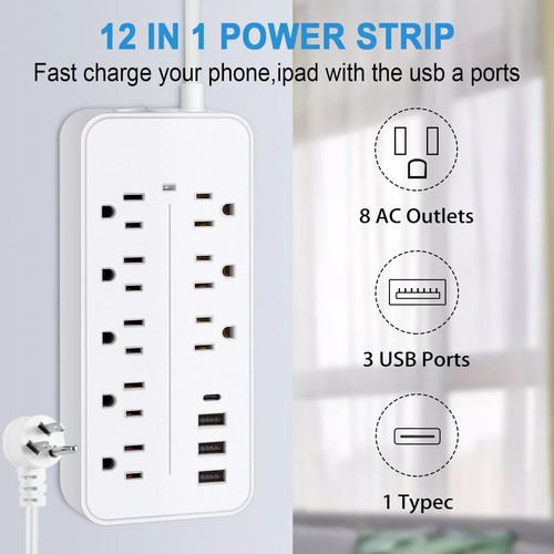 Power strip surge - surge, protector