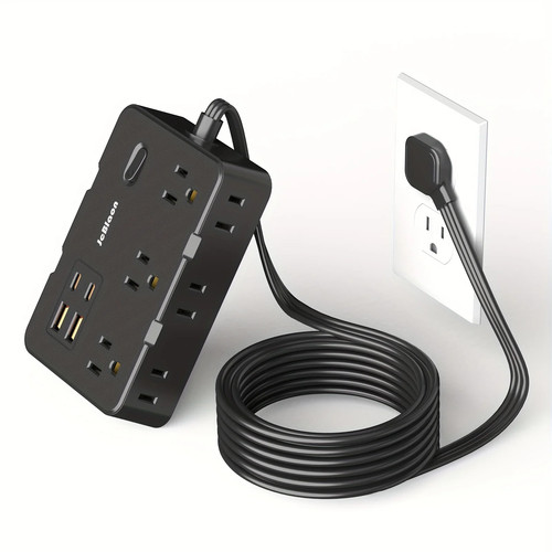 Flat plug power - power, strip